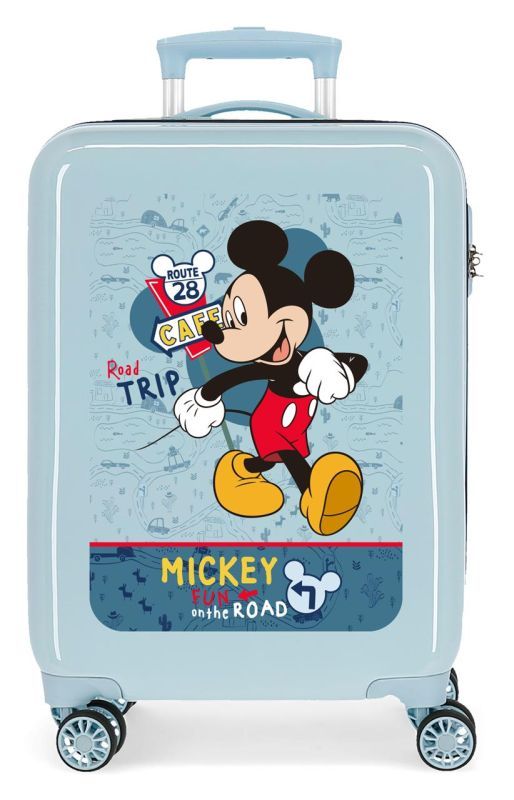 Cestovní kufr ABS Mickey Road Trip 55 cm